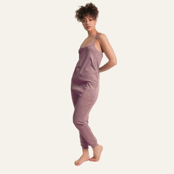PAPER LABEL "Nicola" Jumpsuit In Hazelnut - Picture 7 of 7